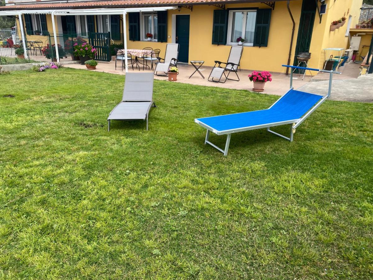 Casa Vista Mare - Superb Garden And Parking Included Villa Imperia Exterior foto
