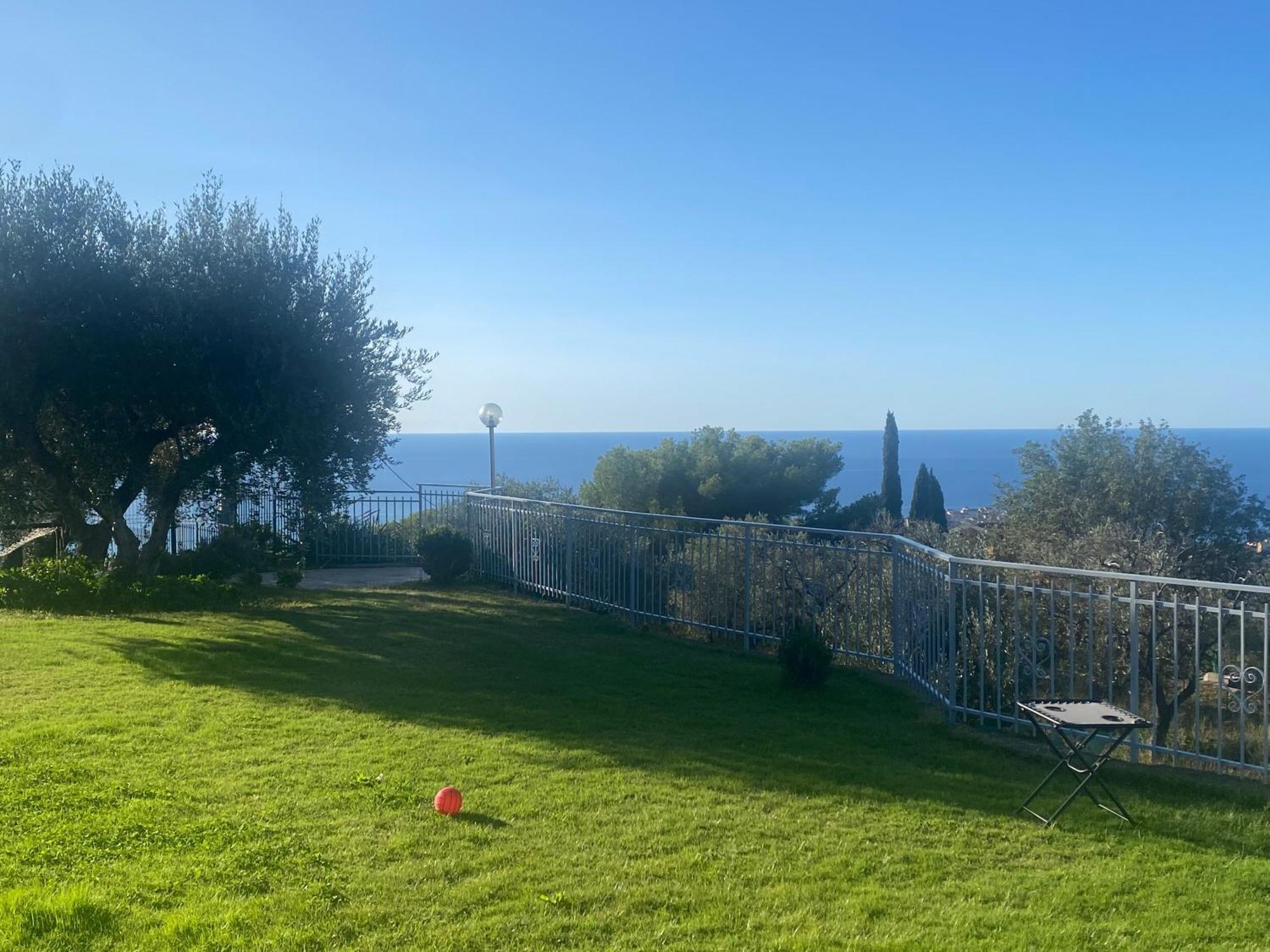 Casa Vista Mare - Superb Garden And Parking Included Villa Imperia Exterior foto