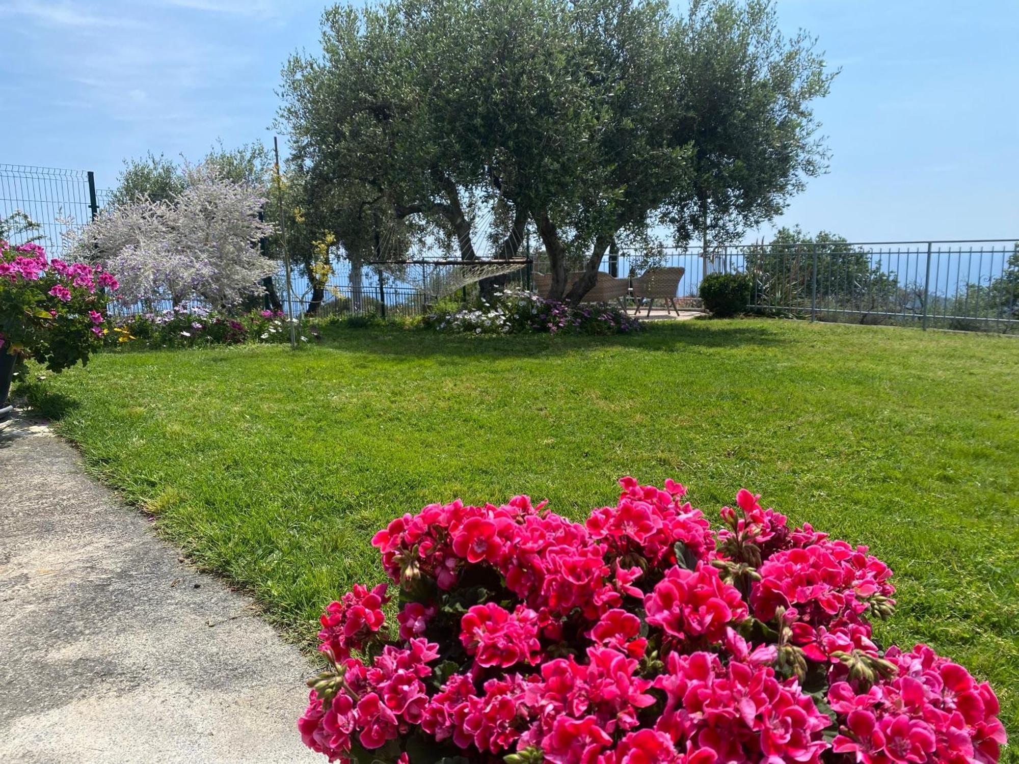 Casa Vista Mare - Superb Garden And Parking Included Villa Imperia Exterior foto